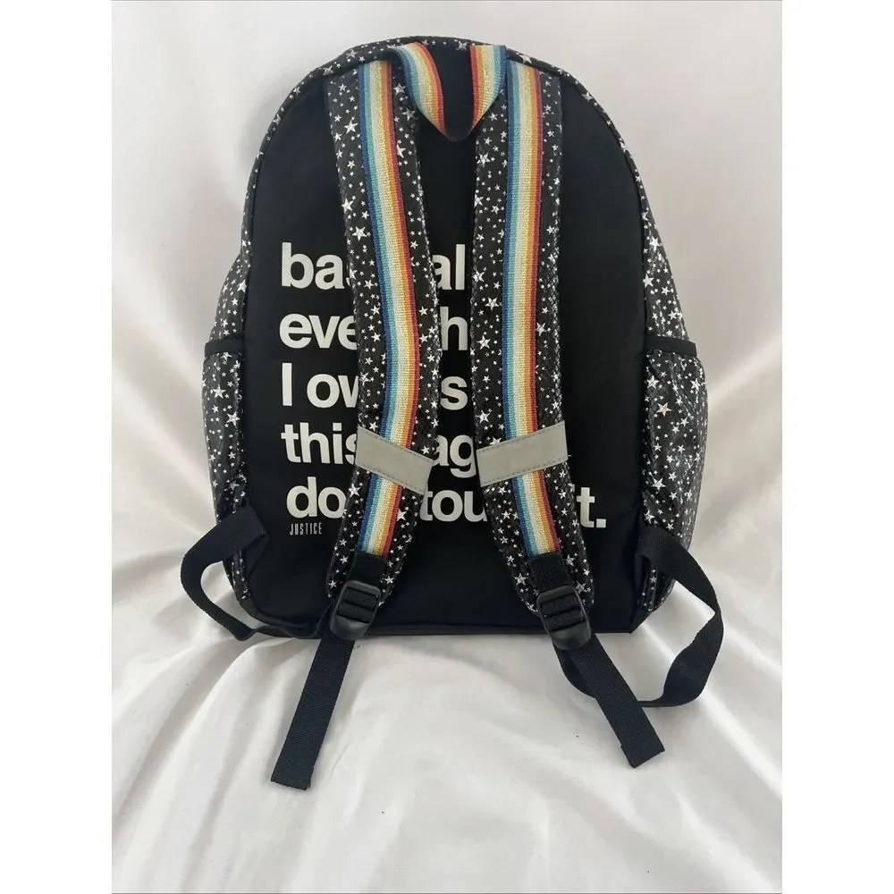 Justice girls backpack